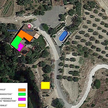 Calami - Villa Romeo - Private Apartments With Pool, Seaview & Olive Grove Santa Caterina Dello Ionio Marina Екстер'єр фото